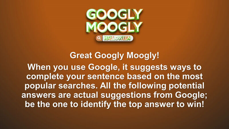 Googly Moogly Halloween